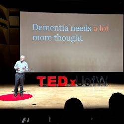 Kris Engskov's April 2025 TEDx University of Washington Speech - Dementia needs a lot more thought